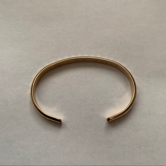 Large Gold Fill Cuff Bracelet - Picture 3 of 10